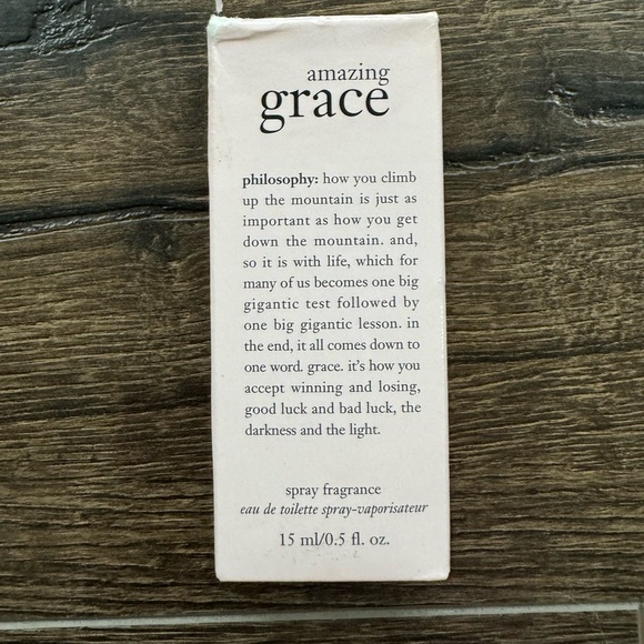 Philosophy Other - philosophy Amazing Grace Spray Fragrance .5 fl oz